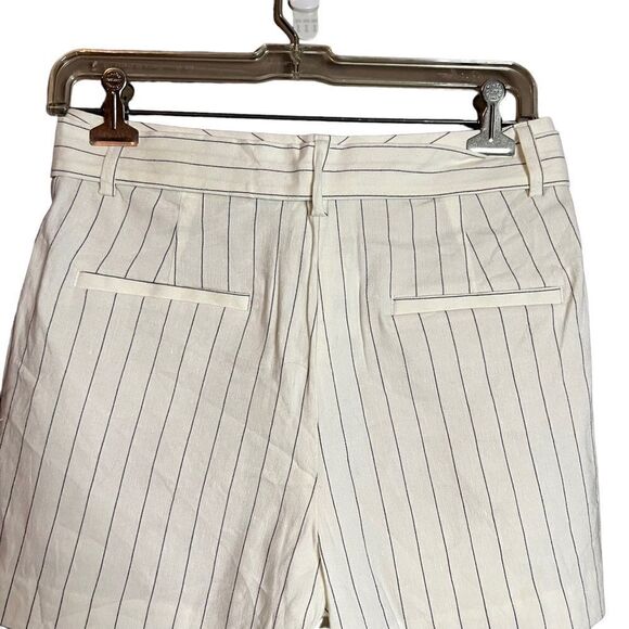 NWT! Loft striped linen blend shorts - Picture 7 of 7